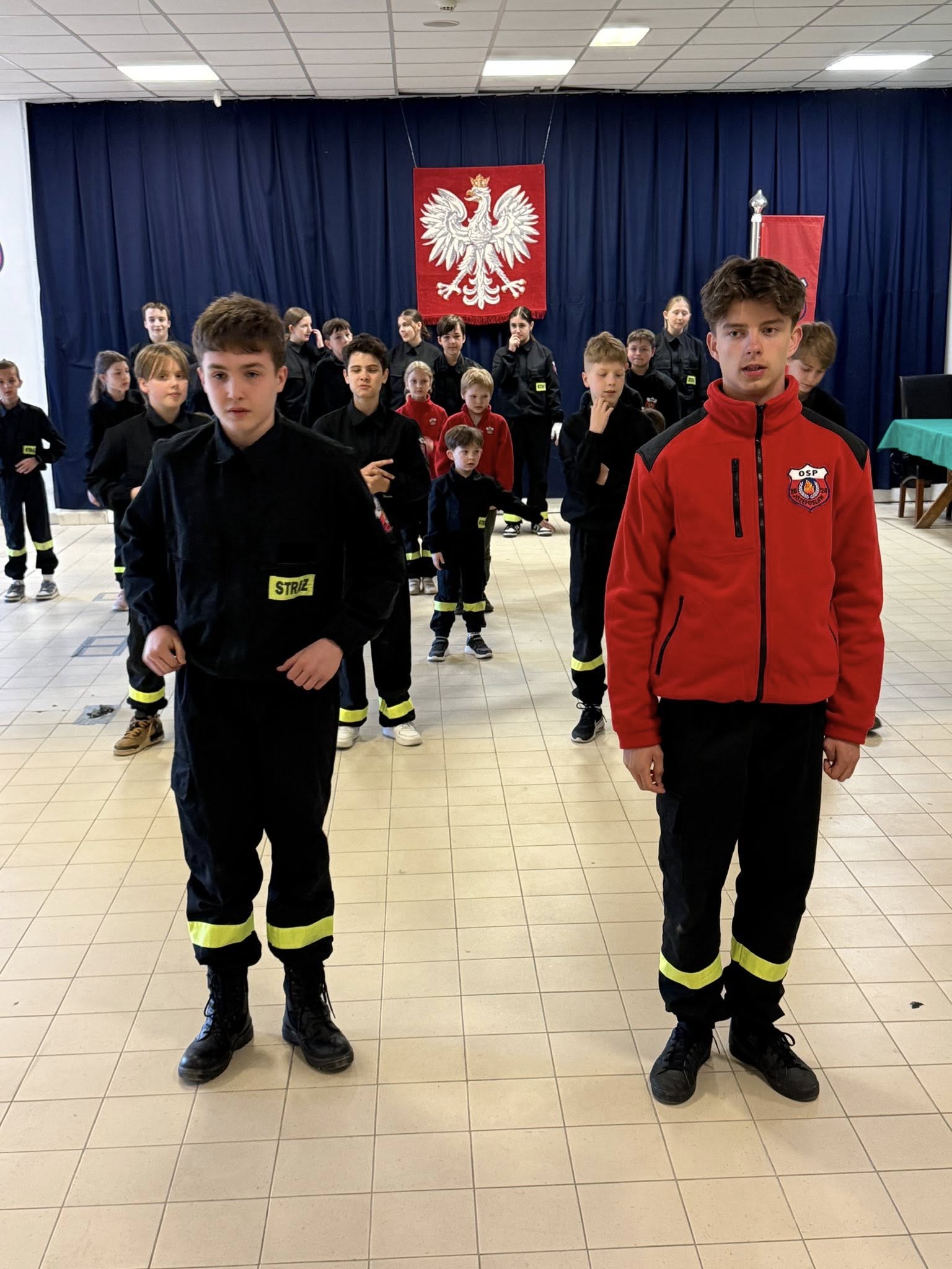 zbiórka MDP i DDP OSP Józefosław