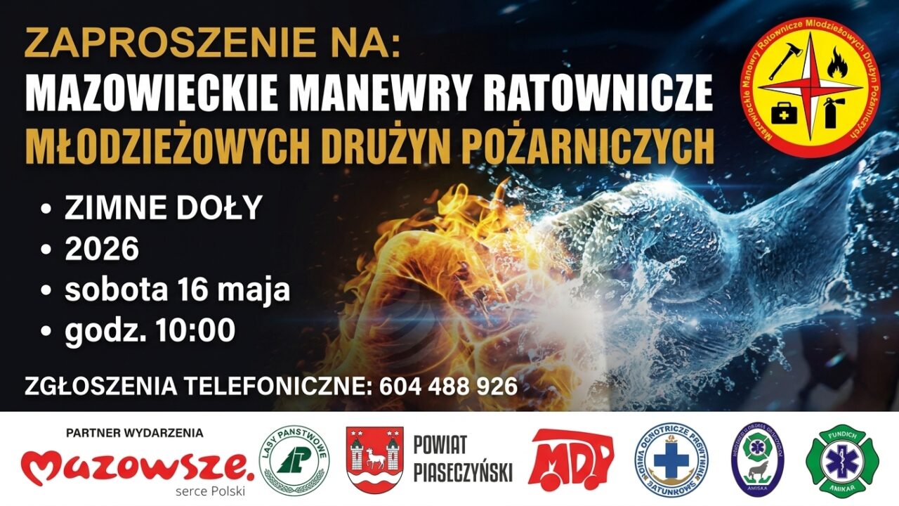 Mazowieckie Manewry Ratownicze Zimne Doły 2026