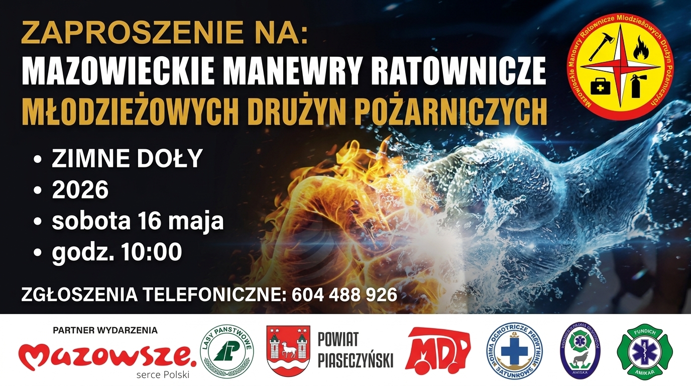 Mazowieckie Manewry Ratownicze Zimne Doły 2026